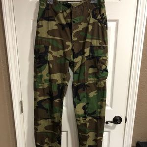 Men’s cargo parts camouflage